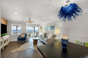 Condo, 3 Bedrooms | Living room | Flat-screen TV - Splash OF Lime by Bliss Beach Rentals (Miramar Beach)