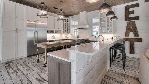 House, Multiple Beds | Private kitchen | Fridge, microwave, oven, stovetop - Watercolor Reunions by Five Star Properties (Santa Rosa Beach)