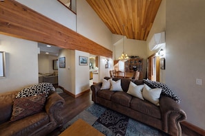 Condo, 3 Bedrooms | Living area | 30-inch flat-screen TV with cable channels, TV