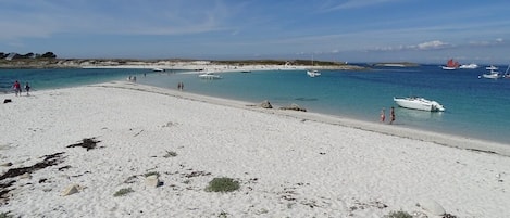 Sulla spiaggia, lettini da mare