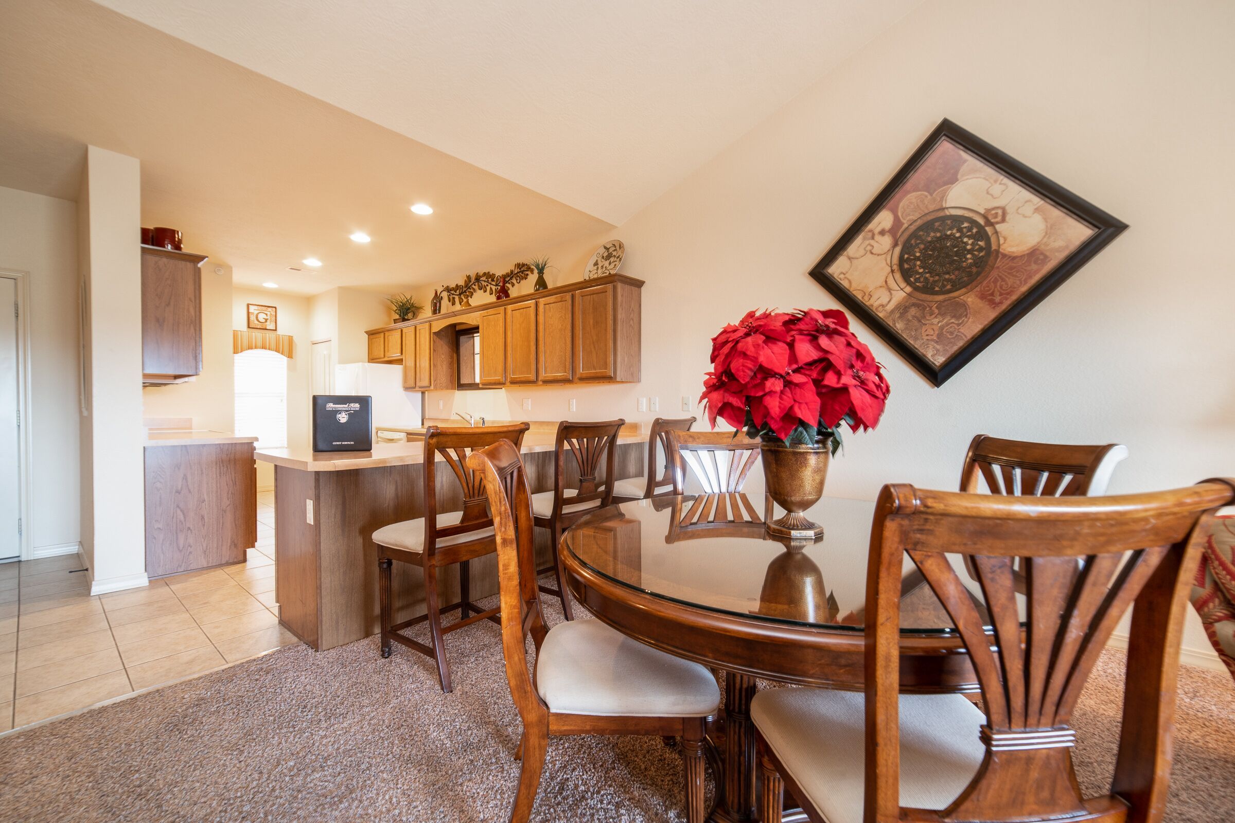 Family Condo, 2 Bedrooms, Terrace, Golf View | Dining room