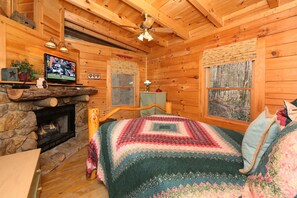 2 bedrooms, individually decorated, individually furnished, bed sheets