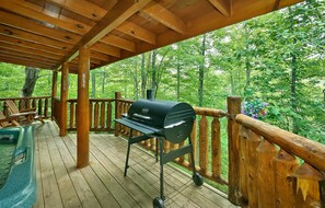 Casa, 1 cama King size y sofá cama (American Treehouse #1708) | Balcón
