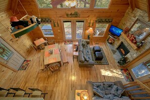 Ferienhaus, Mehrere Betten (Boulder Bear Lodge #355) | Wohnbereich