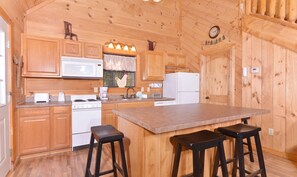 House, Multiple Beds (Above The Falls #144) | Private kitchen | Fridge, microwave, oven, stovetop