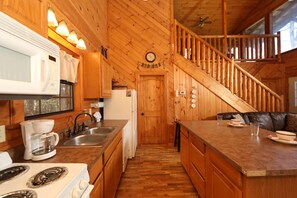 House, Multiple Beds (Above The Falls #144) | Private kitchen