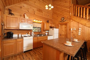 House, Multiple Beds (Above The Falls #144) | Private kitchen