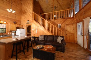 House, Multiple Beds (Above The Falls #144) | Living room - Above The Falls #144 (Sevierville)