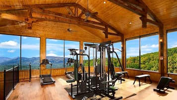 House, Multiple Beds (Lasting Impressions #240) | Fitness facility