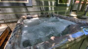 House, Multiple Beds (Living Waters #376) | Outdoor spa tub
