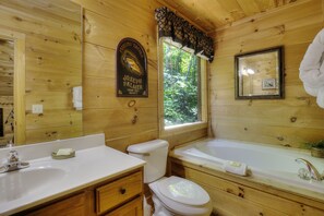 Bathroom - A Secluded Bearadise #247 (Sevierville)