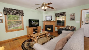 House, 1 King Bed with Sofa bed (Always & Forever #118) | Living area - Always & Forever #118 (Sevierville)