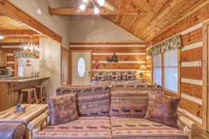 Ferienhaus, 1 King-Bett (Leather And Lace #1615) | Innenbereich