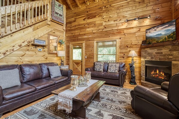 Talo, useita sänkyjä (Camelot #266) | Oleskelualue