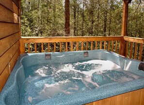 House, Multiple Beds (Mountain Hideaway #338) | Outdoor spa tub