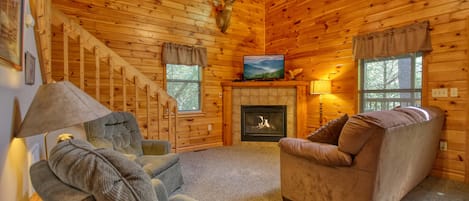 Rumah, Beberapa Tempat Tidur (Mountain Hideaway #338) | Area keluarga