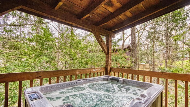 Casa, 1 cama King size (Moonshine Madness #1611) | Tina de hidromasaje al aire libre