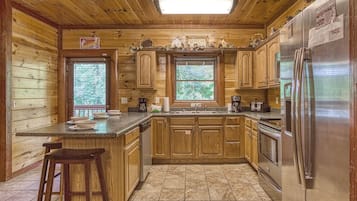 House, Multiple Beds (A New Beginning #522) | Private kitchen | Fridge, microwave, oven, stovetop