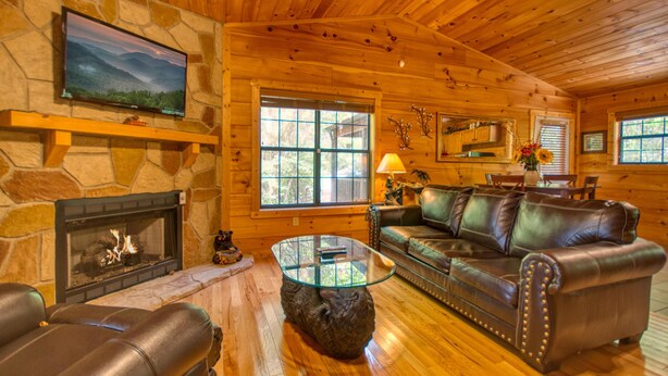 House, 1 King Bed (Dream Maker #120) | Living area - Dream Maker #120 (Sevierville)