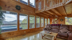 Ferienhaus, Mehrere Betten (Evening View #133) | Wohnbereich