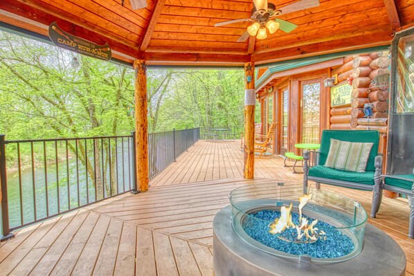 House, Multiple Beds (A River Adventure #4237) | Terrace/patio - A River Adventure #4237 (Pigeon Forge)