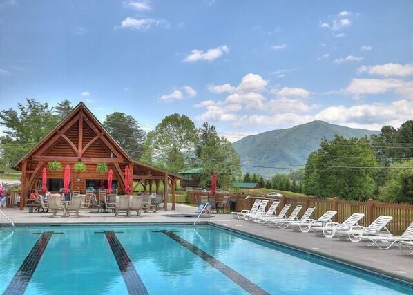 House, Multiple Beds (Always Dreaming  #410) | Pool | A heated pool - Always Dreaming #410 (Sevierville)