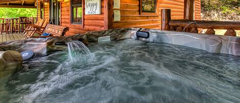 مغطس خاص في السبا