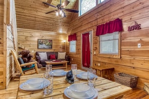 House, 1 King Bed (Always Misbehavin #1412) | Living area - Always Misbehavin #1412 (Gatlinburg)
