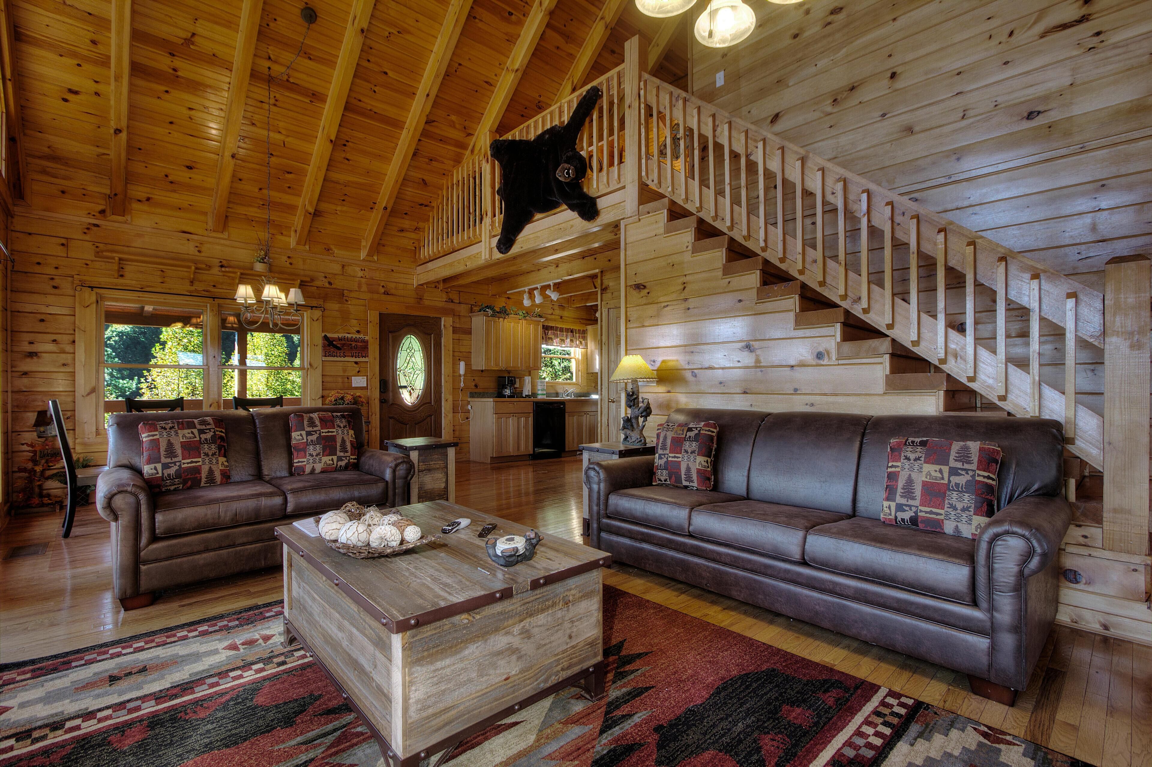 House, Multiple Beds (Eagle's View #356) | Living area