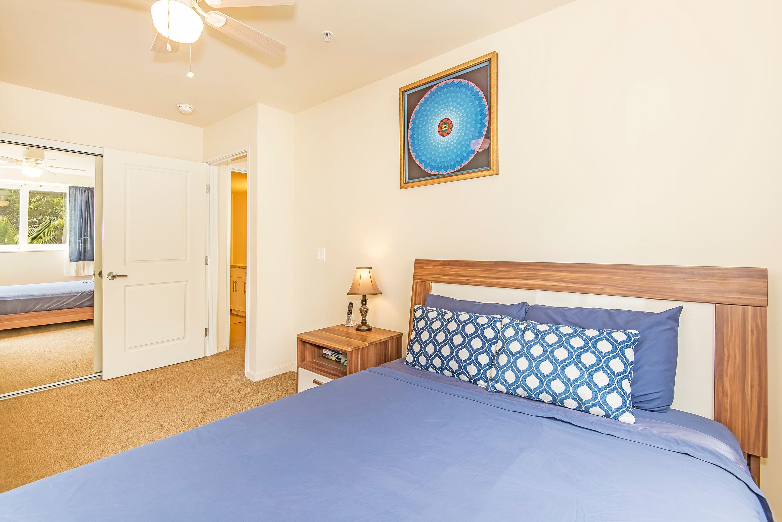 2 bedrooms, iron/ironing board, free WiFi, bed sheets