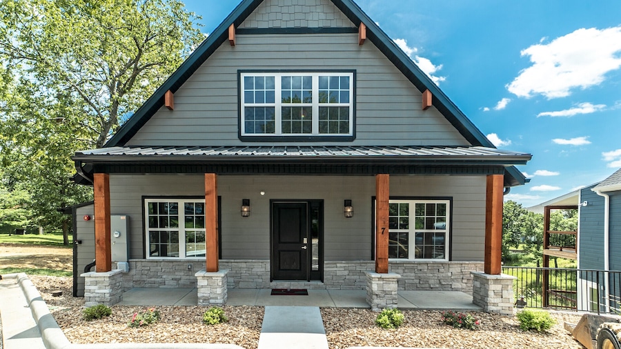 在千山的联合小屋