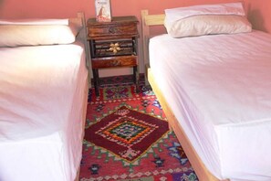 Free WiFi, bed sheets