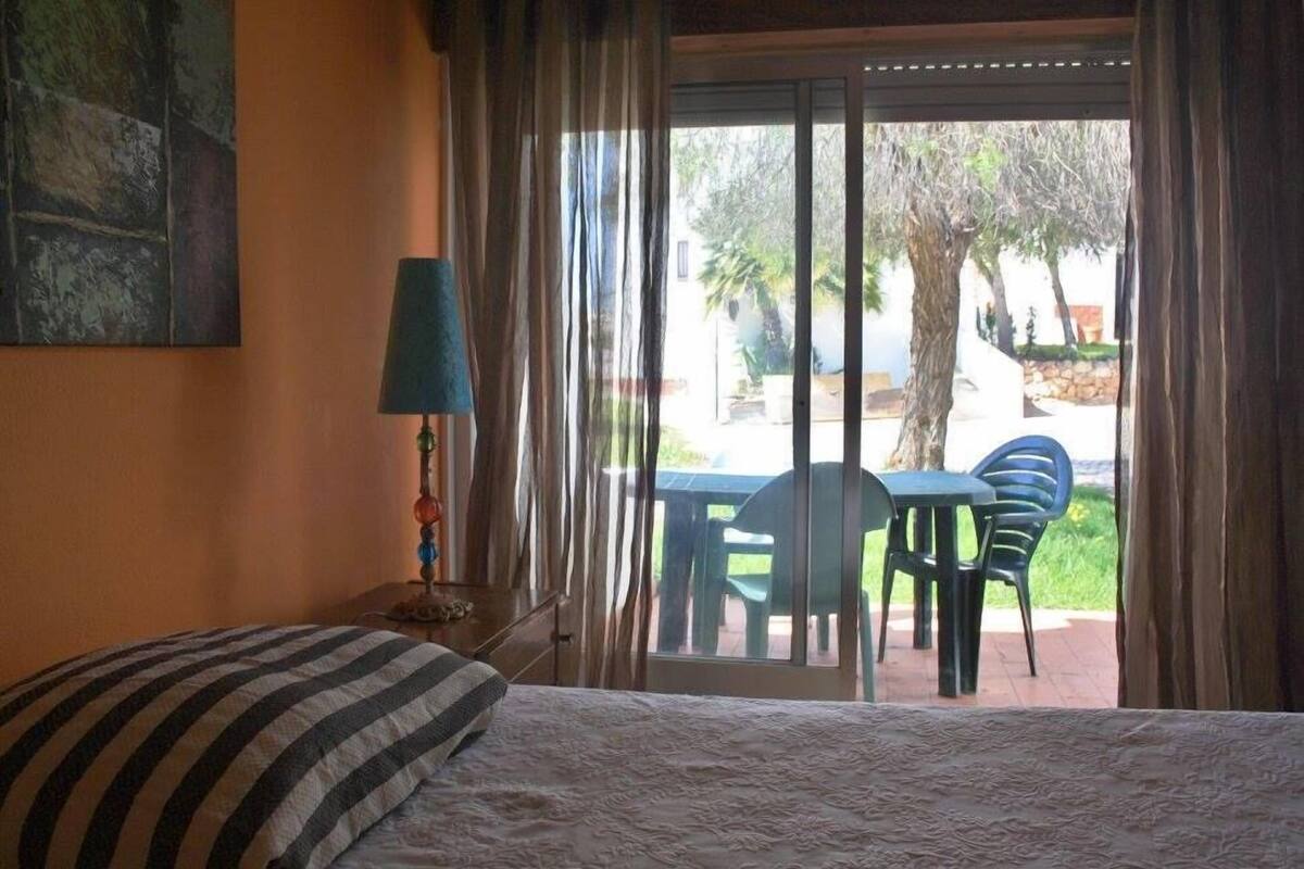 Chambre avec lits jumeaux, balcon