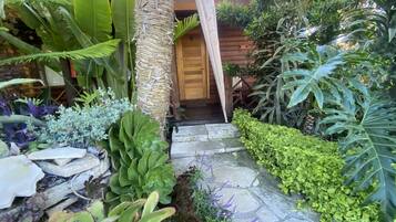 Cabaña de luna de miel - Tina grande | Baño | Regadera, regadera tipo lluvia, toallas