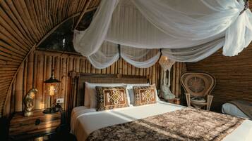 Bamboo Palace Supreme | 1 sovrum, sängtillbehör av högsta kvalitet och Select Comfort-madrasser