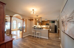 Fridge, microwave, oven, stovetop - CountryEstate minutes away from South Haven. New lifted children's playhouse '26 (Bangor)