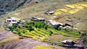 Aerial view - Gîte Grimpeur Taghia - Adults Only (Zaouiat Ahansal)