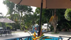 Breakfast area - Hotel Henry Inn (Bacalar)