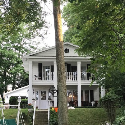 Beautiful Lake Front property on Fine Lake.  Summer/ Winter enjoyment 