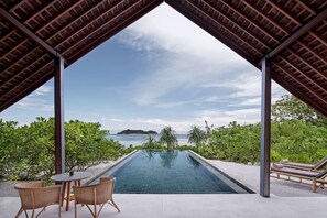 Villa, 1 Bedroom, Balcony, Beachfront (Beachfront) | Beach/ocean view