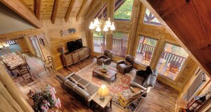 House, Multiple Beds (Stairway To Heaven  #556) | Living area