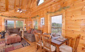 Interior - Poolside Retreat #221 by Aunt Bug's Cabin Rentals (Sevierville)