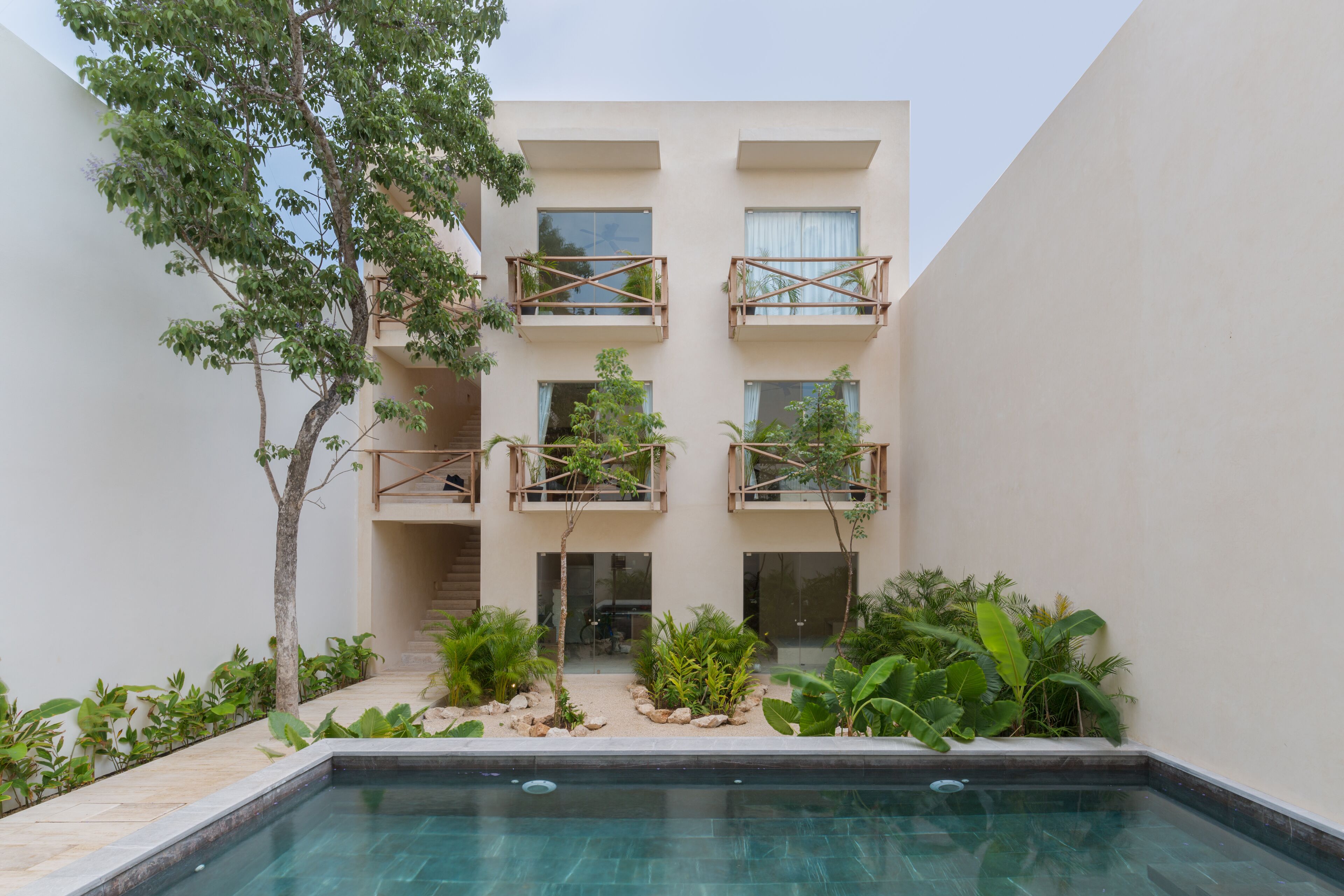 Alberca al aire libre 