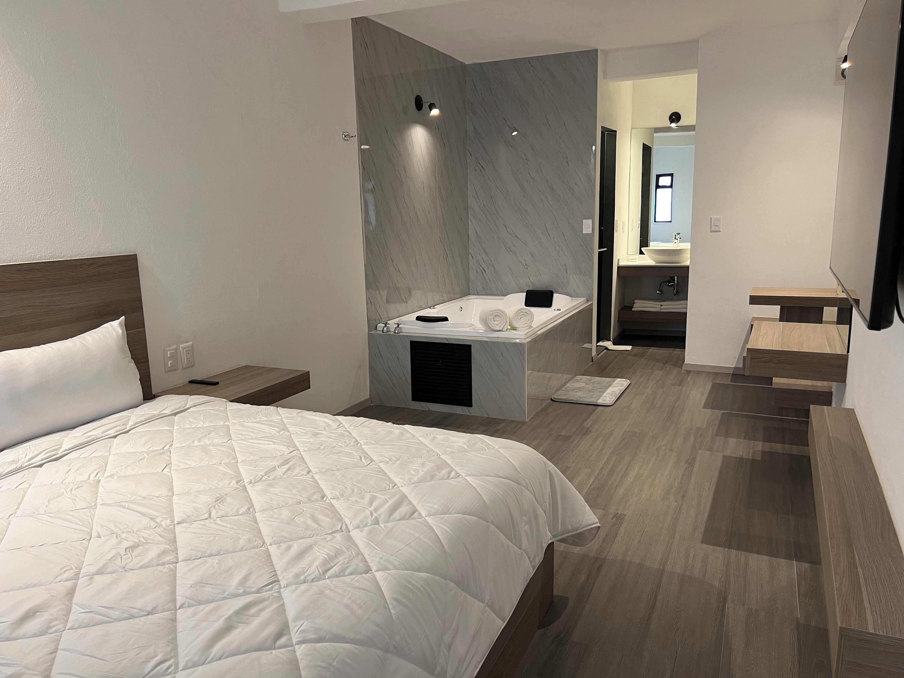 luxury room | down duvets, pillow-top beds, individually decorated