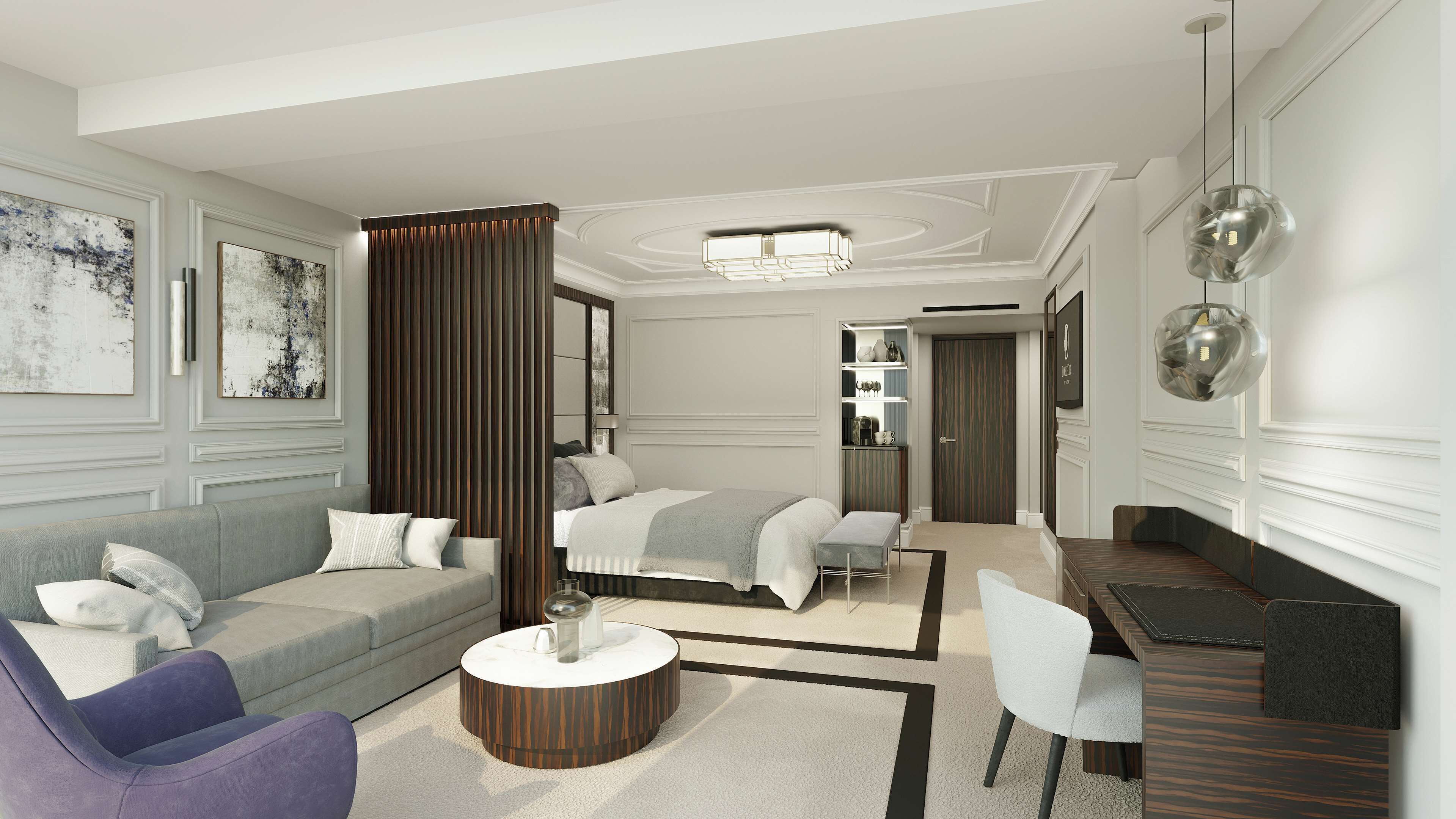 deluxe room, 1 king bed | 1 bedroom, minibar, in-room safe, individually decorated