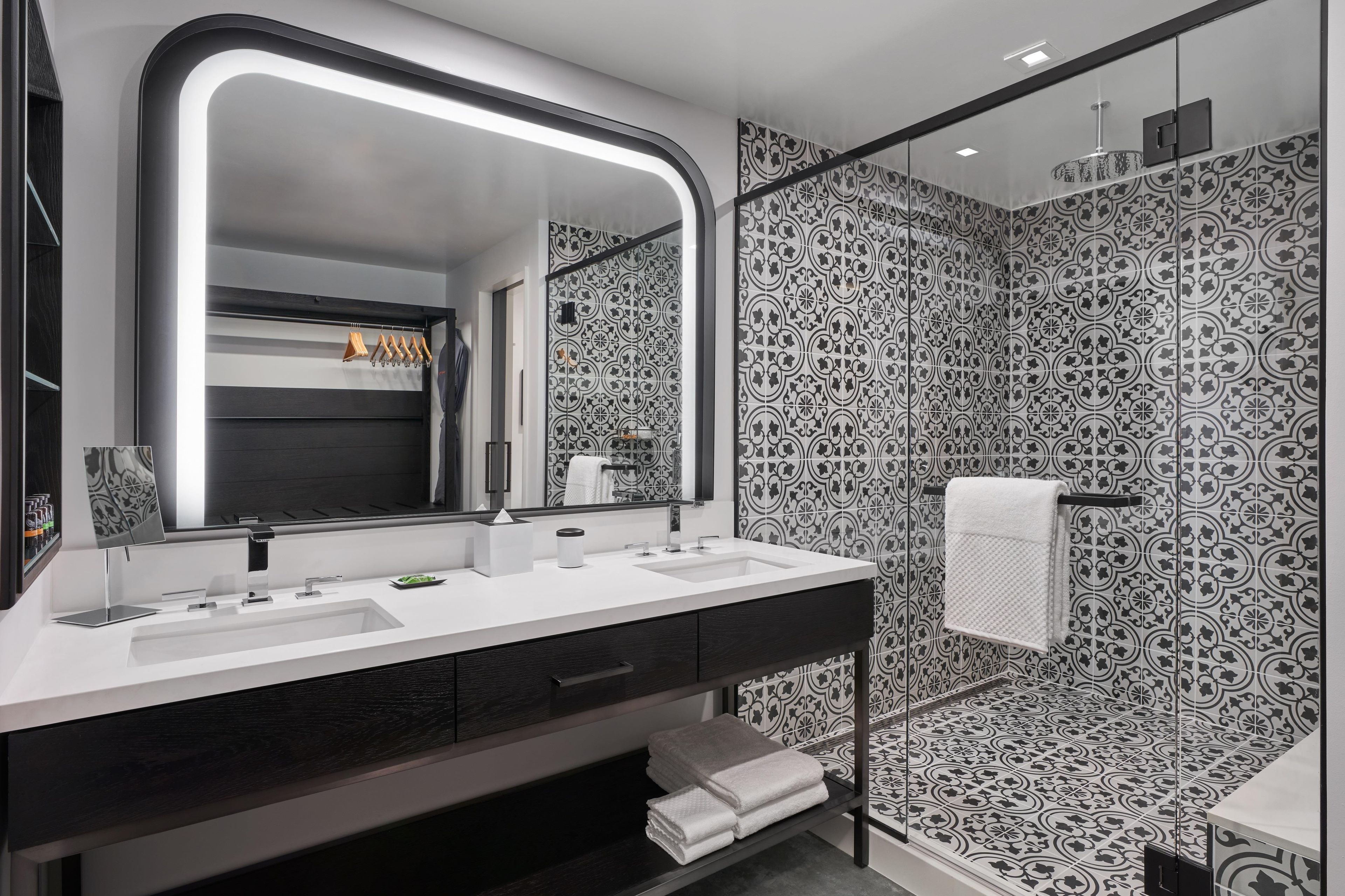Douche de la salle de bain