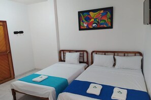 Chambre Familiale avec lits jumeaux, 1 chambre