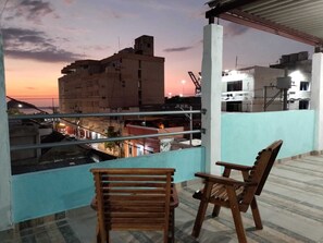 Terrasse sur le toit