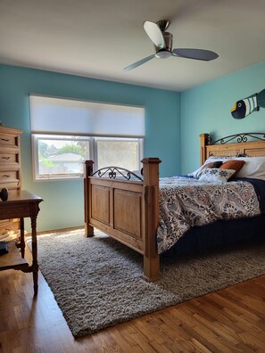 2 soverom, strykejern/-brett, wi-fi (inkludert) og sengetøy