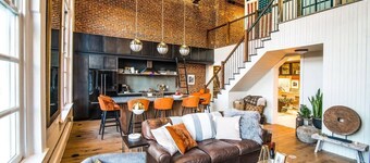 Historic DC Firehouse Penthouse Loft